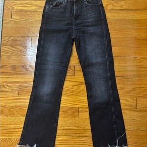 7 For All Mankind Black Jeans